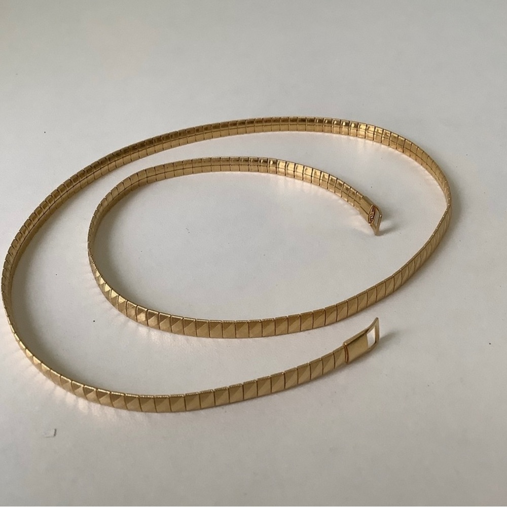 Vintage 1970s TLC DIY gold belt or ?